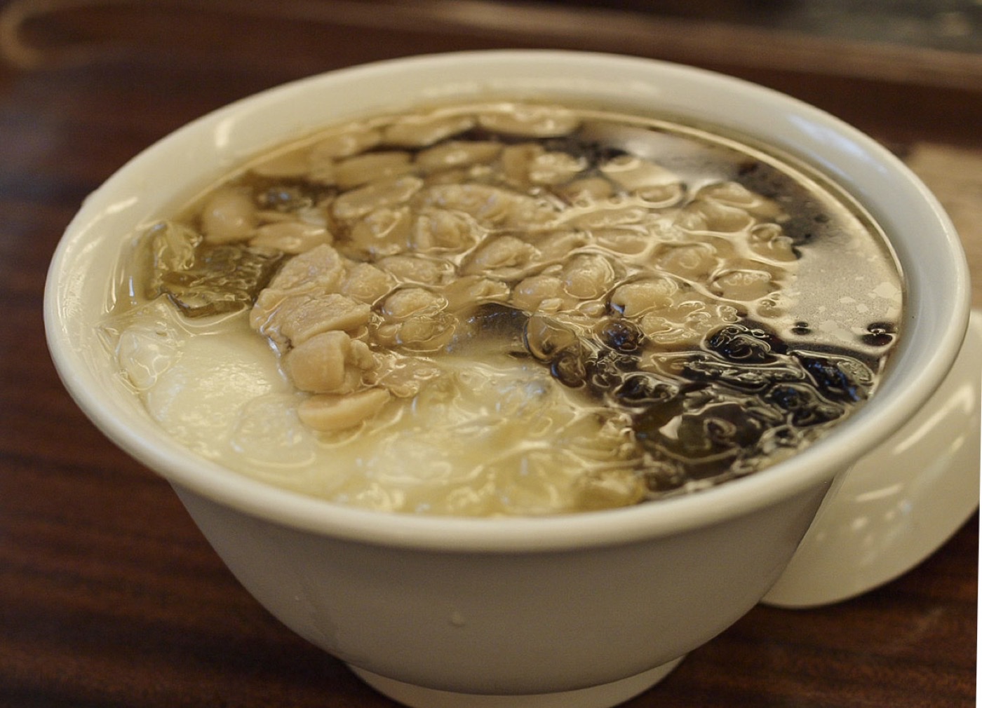 台北豆花店的花生豆花